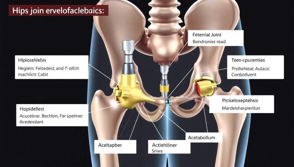 Anatomie des Hüftgelenks und Hüfteendoprothetik