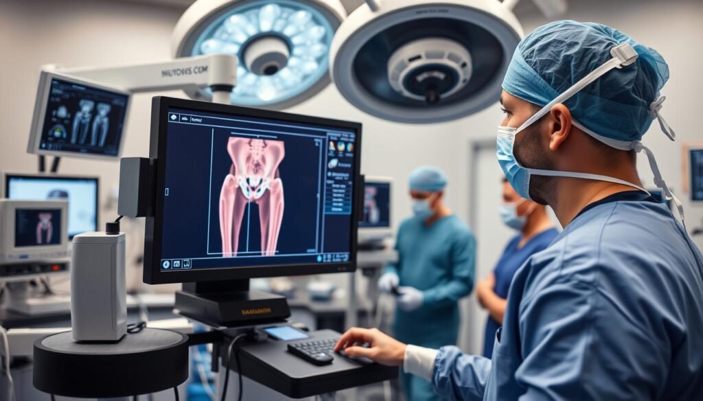 Computernavigierte Hüfteendoprothetik mit moderner Technologie