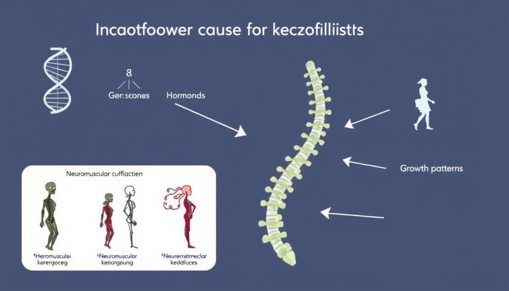 Genetische und Umweltfaktoren, die zur Entstehung einer Skoliose beitragen können