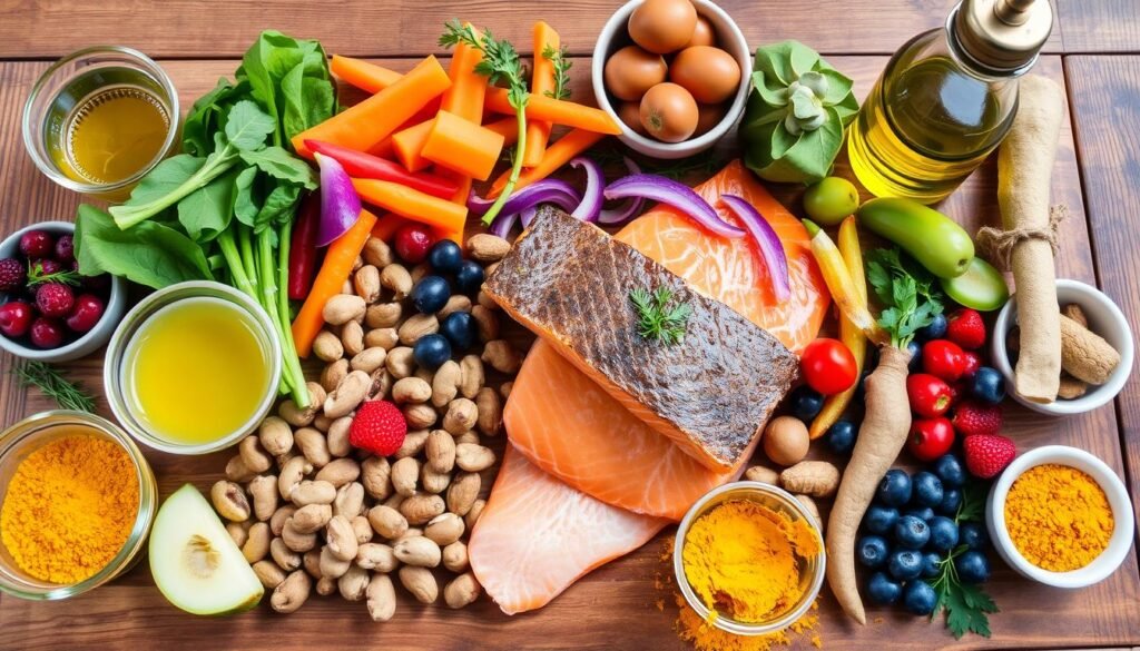 Gesunde Ernährung mit entzündungshemmenden Lebensmitteln für Arthrose-Patienten