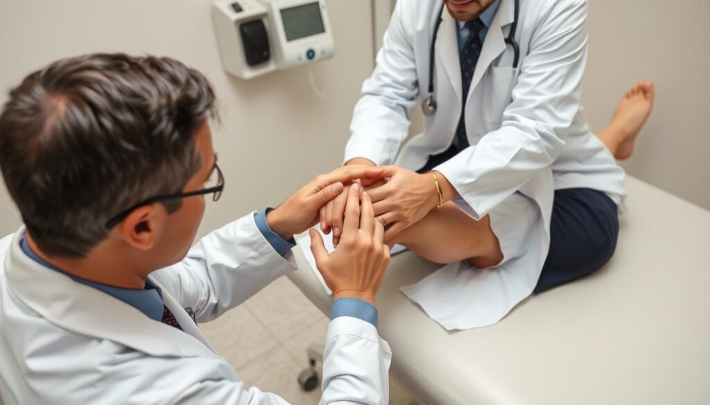 Klinische Untersuchung bei Verdacht auf Meniskusriss