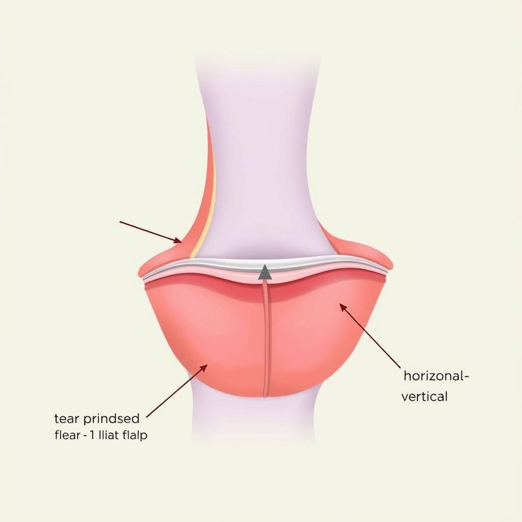 Lappenriss im Meniskus
