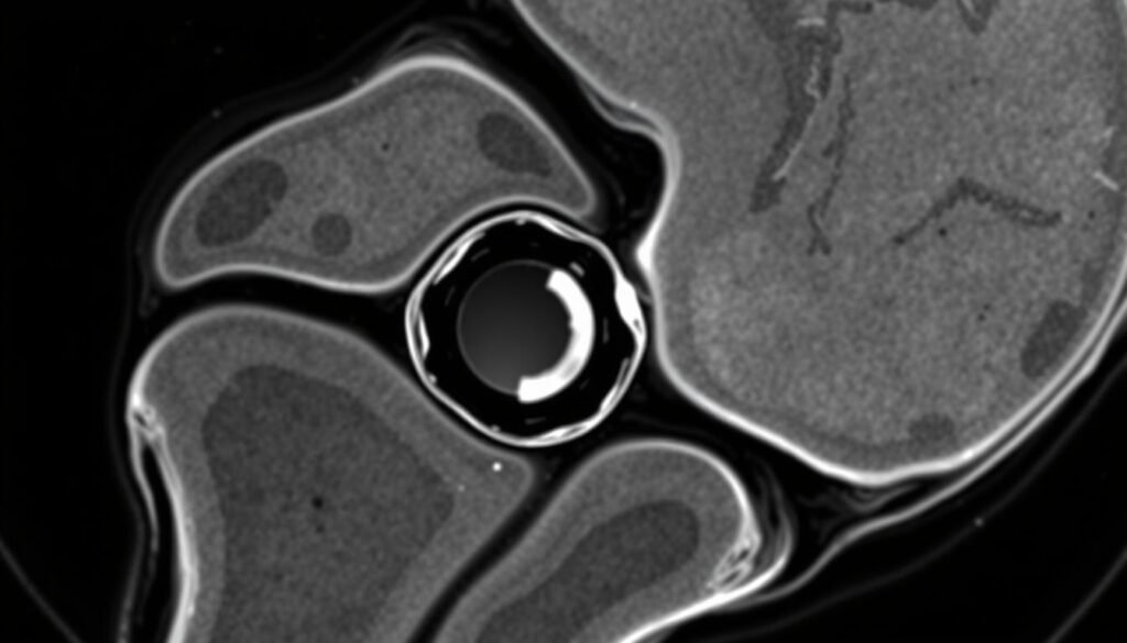 MRT-Bild eines Meniskusrisses
