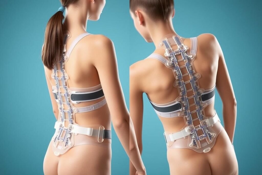 Modernes Skoliose-Korsett (Cheneau-Korsett)