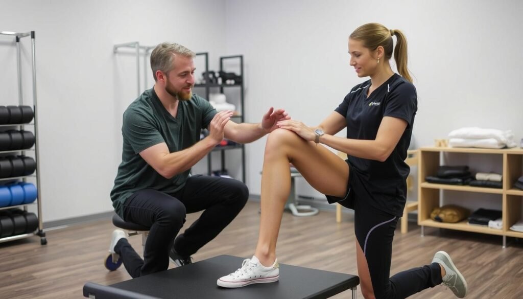 Physiotherapeutische Übungen bei Meniskusverletzung