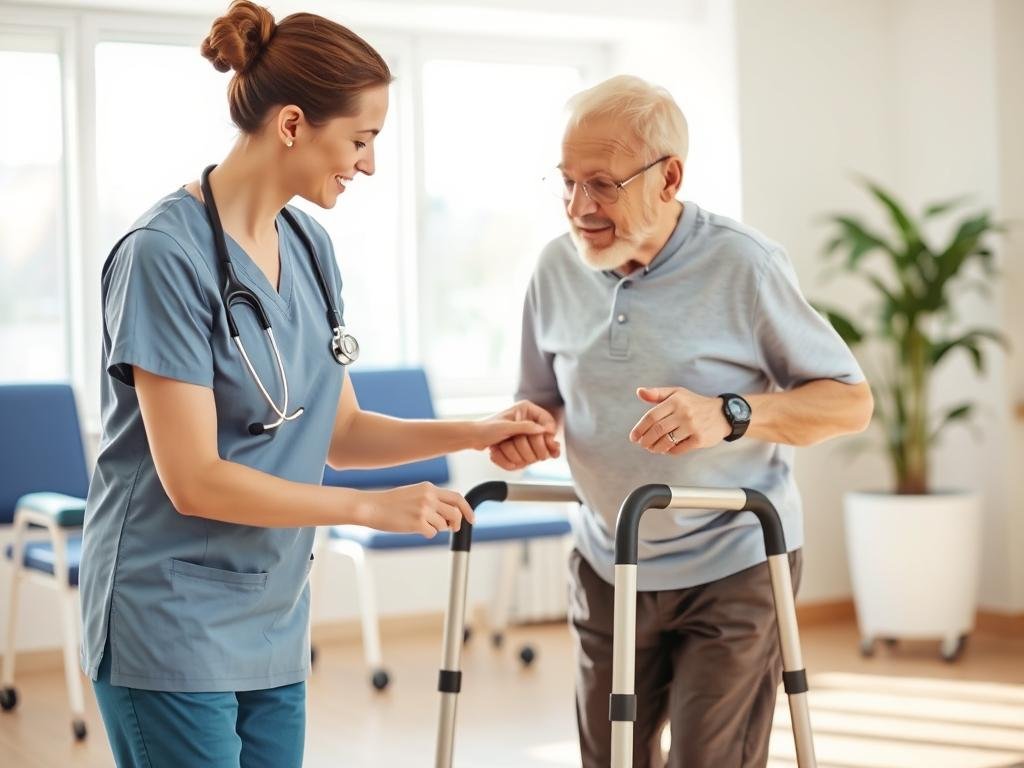 Physiotherapie nach Hüfteendoprothesen-OP