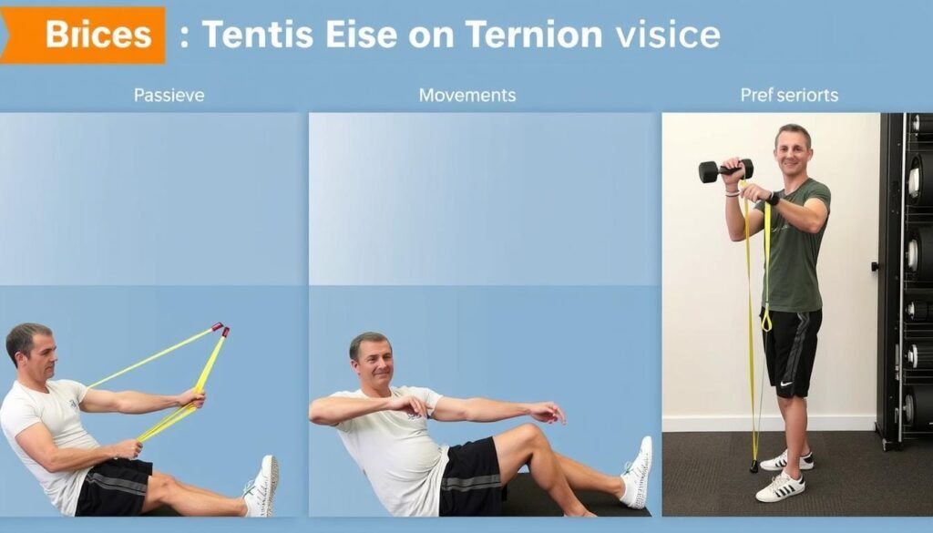 Rehabilitationsübungen nach Bizepssehnen Läsion