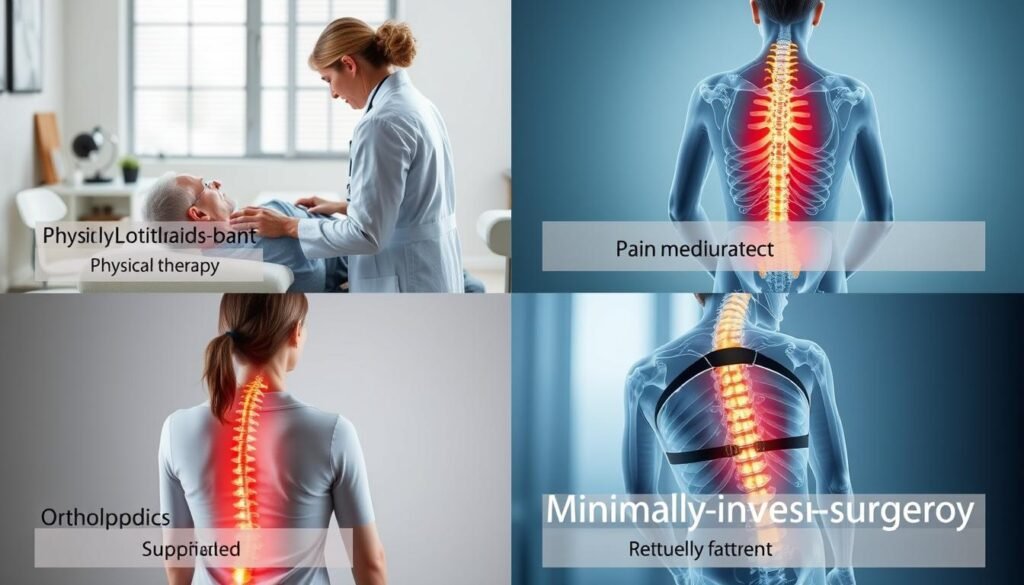 Verschiedene Behandlungsmethoden bei Wirbelgleiten